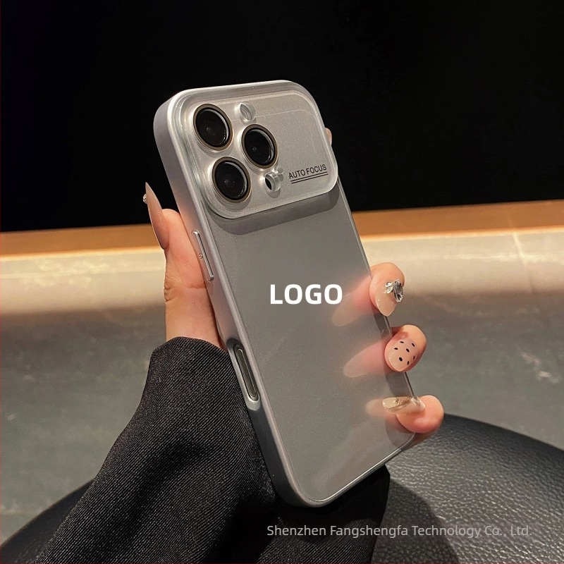 Üvegből készült ütésálló védőtok iPhone 16 Pro / Pro Maxhoz – masszív kivitelezés, kopásálló, leesés elleni védelem