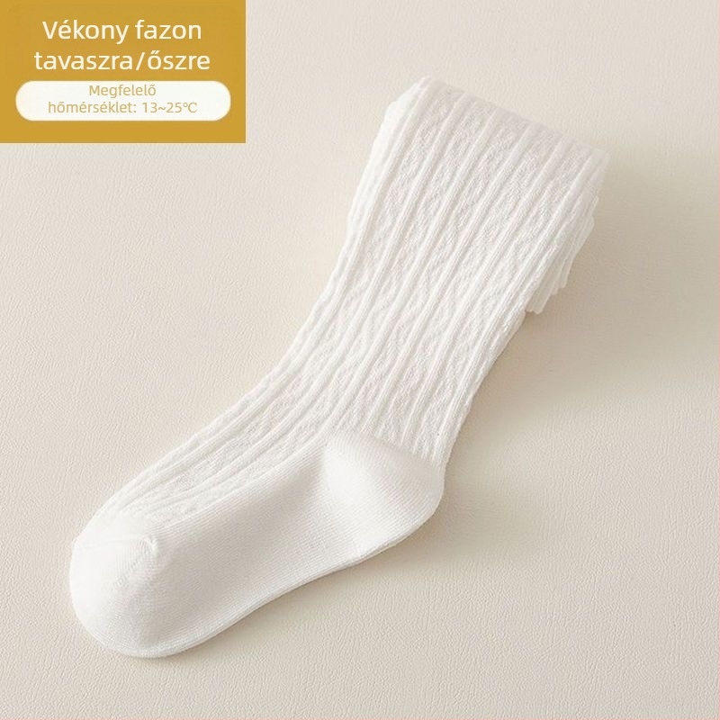 Pamut harisnya gyerekeknek, lányoknak, vékony téli