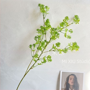 Művirág Monet Garden és Mori landscape stílusban, műanyag, puha ragasztóval, esküvőkre, kültéri helyszínekre, fotórekvizitként és otthoni dekorációhoz