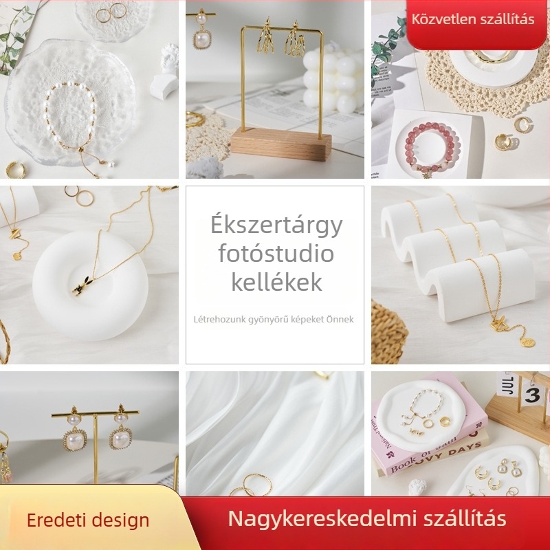 Ékszerfotózáshoz szánt dísztárgyak — márka Light, Shadow and Stars; termékfotózáshoz; anyag: egyéb