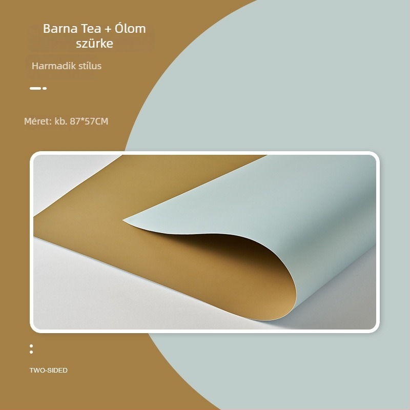 Kétoldalas háttérpapír fotózáshoz, rekvizít fotózáshoz, karton alap, csendélet