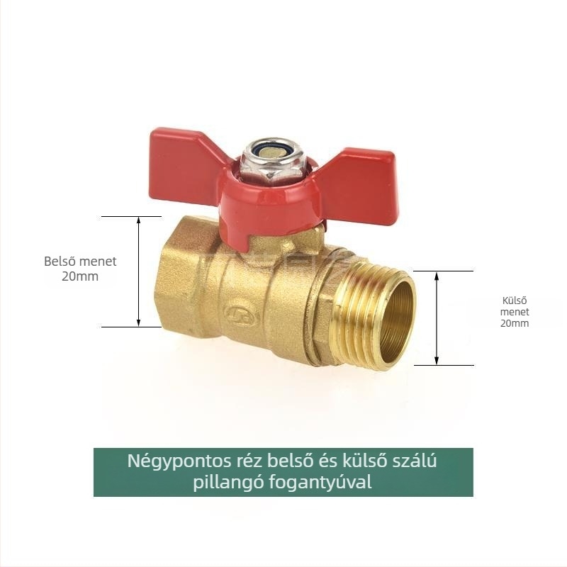Szökőkútfej – Állítható gomba‑félgömb alakú, réz és rozsdamentes acél, falon keresztüli permetezés, kert és táj (Kód 0200)