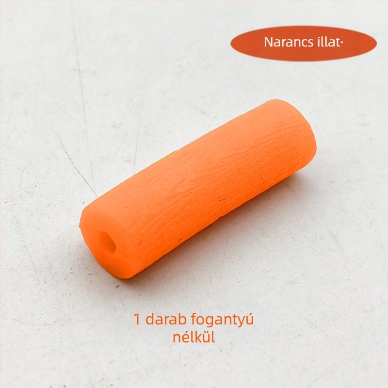 Ortodóntikus üreges rágónyárs, élelmiszer-minőségű szilikonból, felnőtteknek, gyümölcsös illat, 1000 darabos csomag