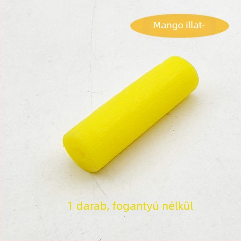 Ortodóntikus üreges rágónyárs, élelmiszer-minőségű szilikonból, felnőtteknek, gyümölcsös illat, 1000 darabos csomag