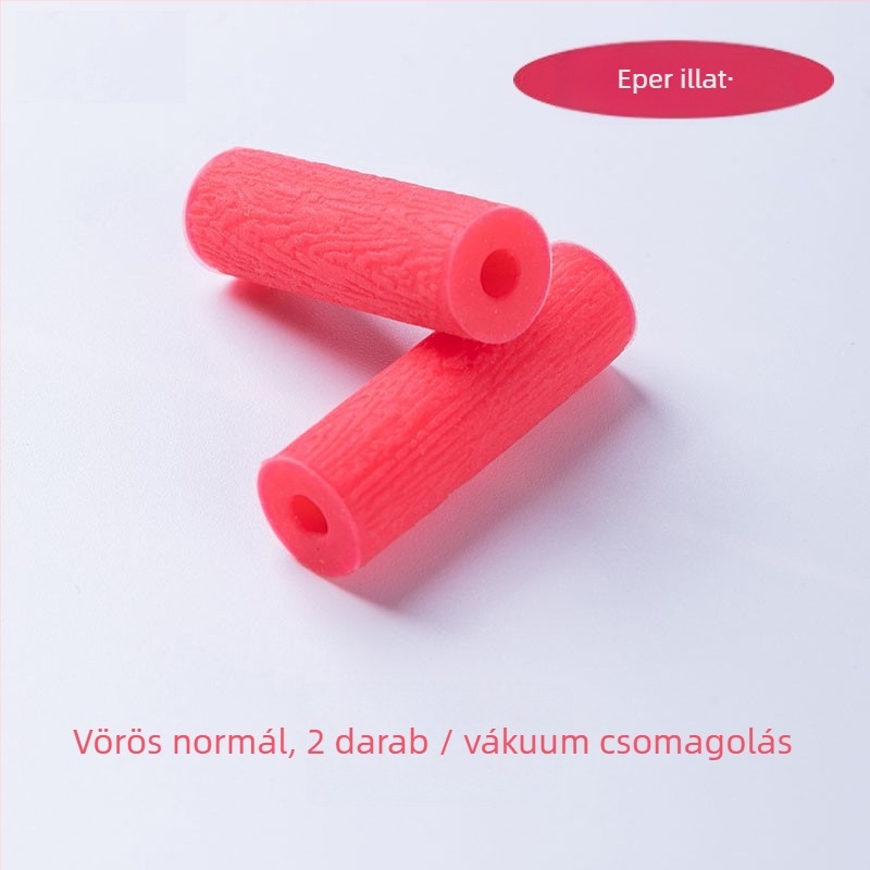 Ortodóntikus üreges rágónyárs, élelmiszer-minőségű szilikonból, felnőtteknek, gyümölcsös illat, 1000 darabos csomag