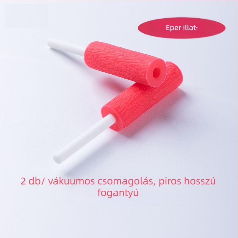 Ortodóntikus üreges rágónyárs, élelmiszer-minőségű szilikonból, felnőtteknek, gyümölcsös illat, 1000 darabos csomag