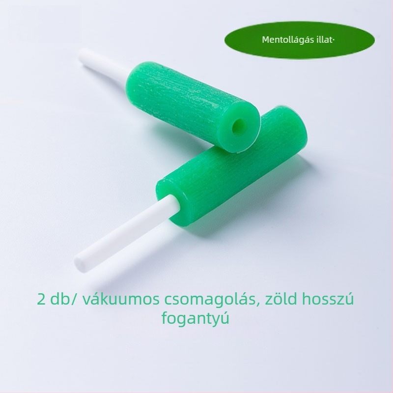 Ortodóntikus üreges rágónyárs, élelmiszer-minőségű szilikonból, felnőtteknek, gyümölcsös illat, 1000 darabos csomag