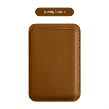sj-moulding Mágneses bőr kártyatartó iPhone 14/15 MagSafe-hez – Antidemagnetizációs