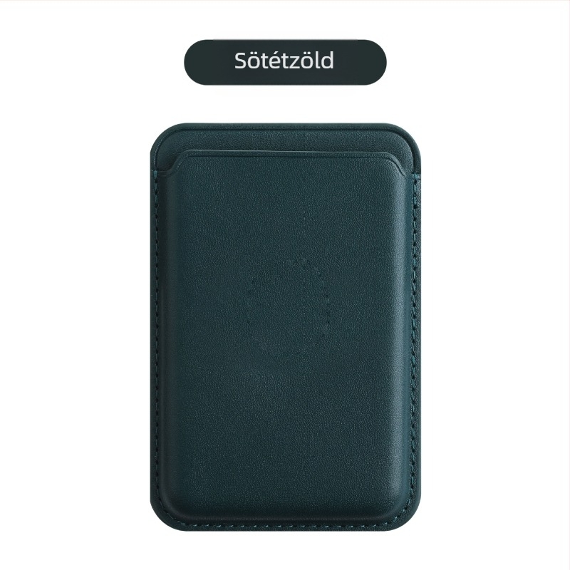 sj-moulding Mágneses bőr kártyatartó iPhone 14/15 MagSafe-hez – Antidemagnetizációs
