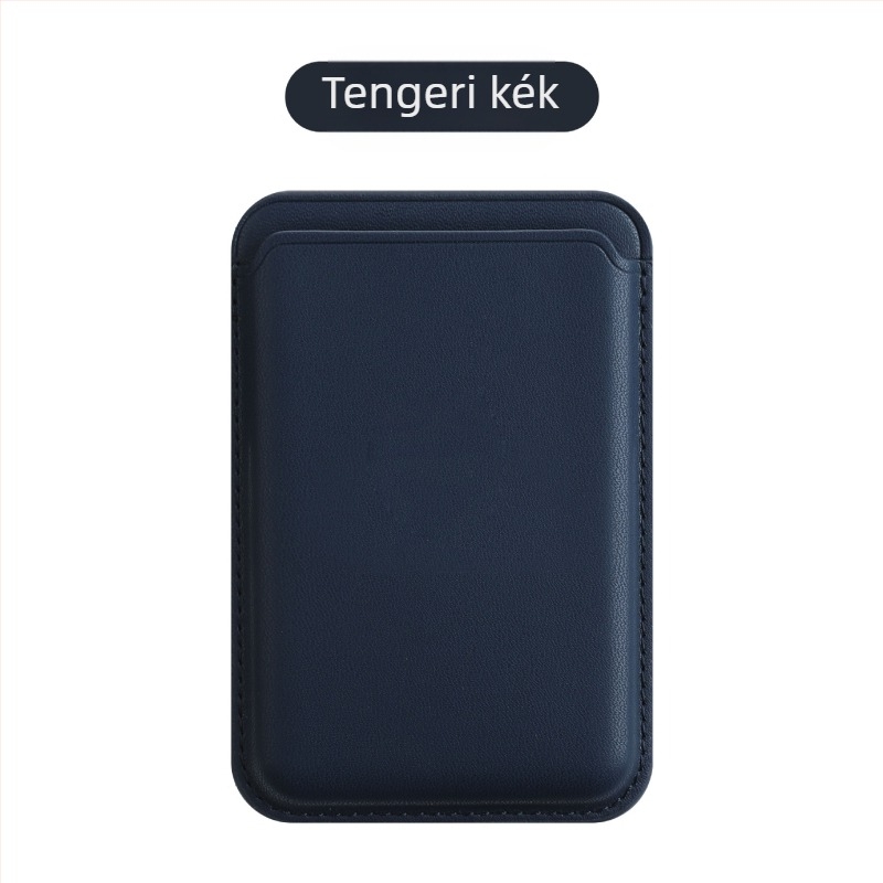 sj-moulding Mágneses bőr kártyatartó iPhone 14/15 MagSafe-hez – Antidemagnetizációs