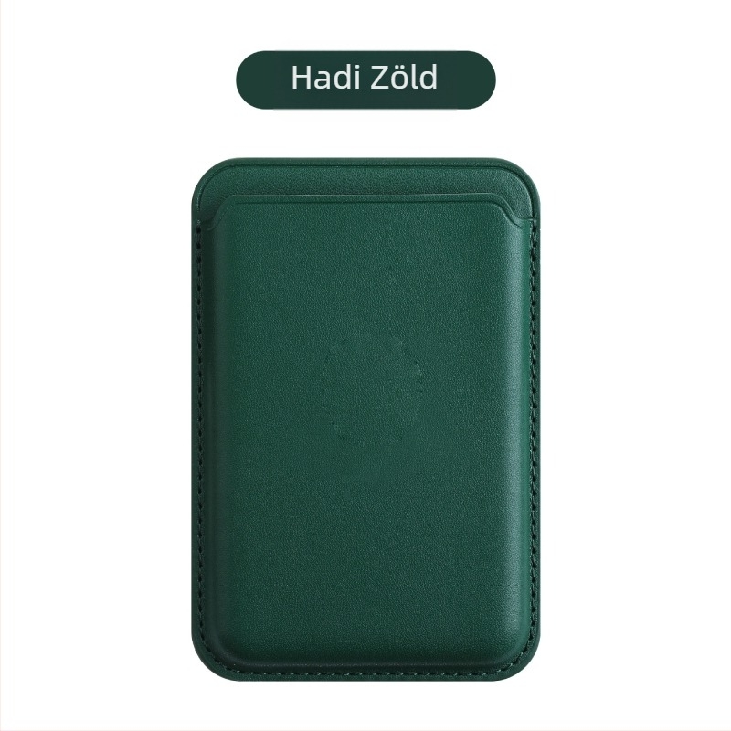 sj-moulding Mágneses bőr kártyatartó iPhone 14/15 MagSafe-hez – Antidemagnetizációs