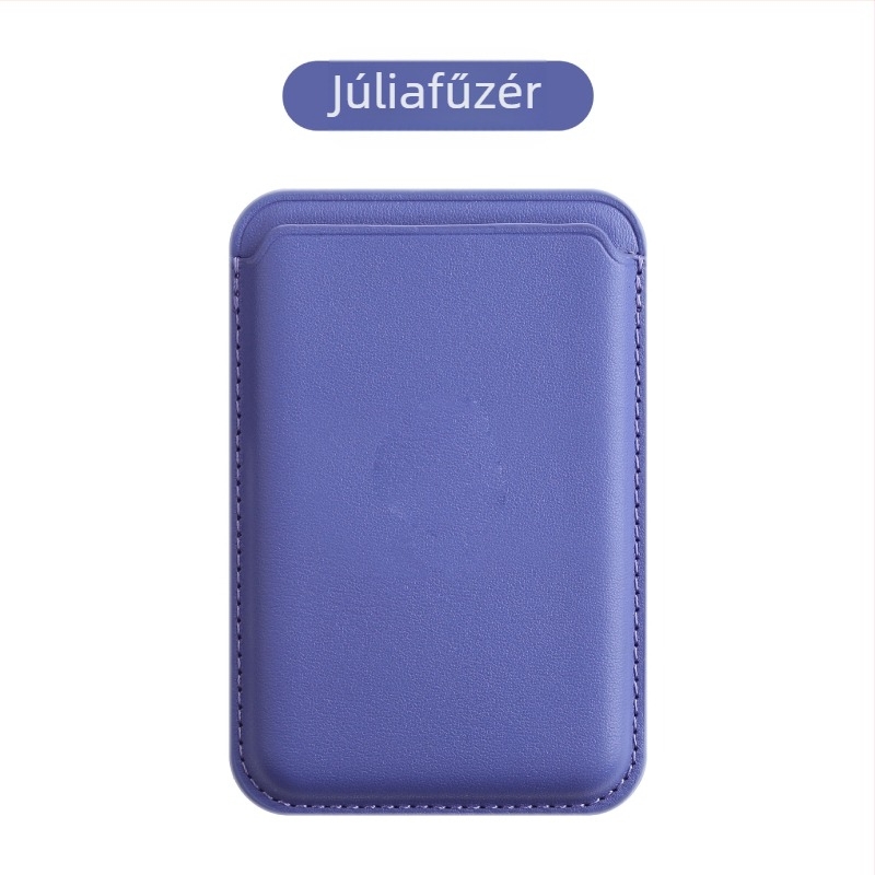 sj-moulding Mágneses bőr kártyatartó iPhone 14/15 MagSafe-hez – Antidemagnetizációs