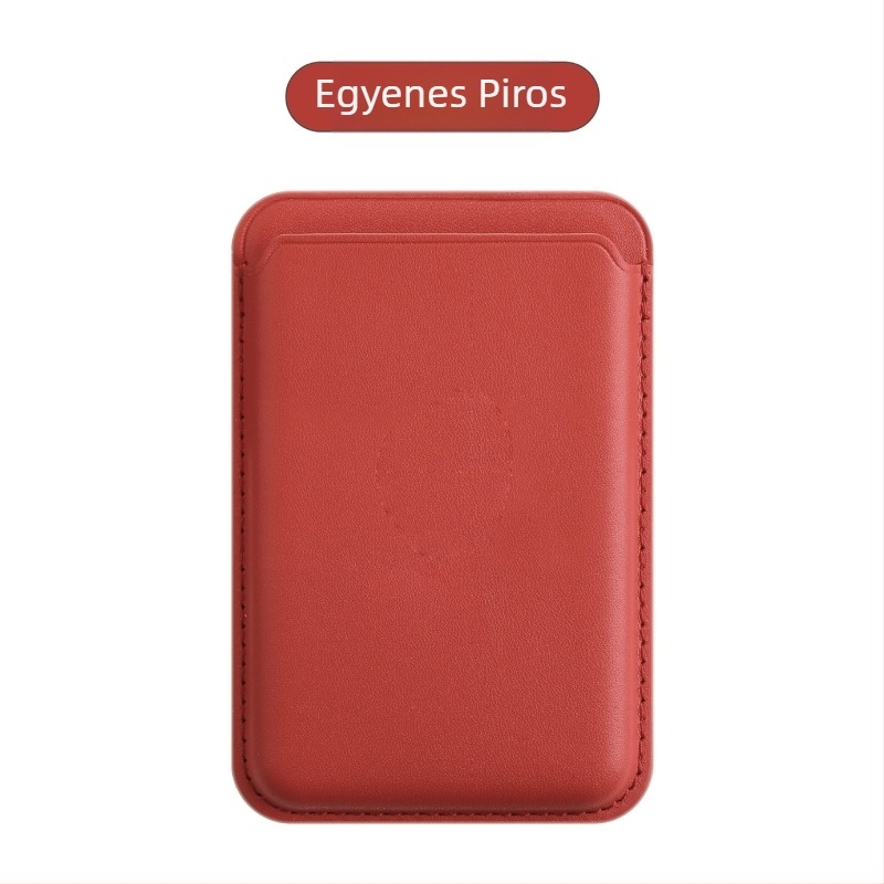 sj-moulding Mágneses bőr kártyatartó iPhone 14/15 MagSafe-hez – Antidemagnetizációs