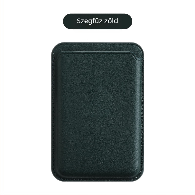 sj-moulding Mágneses bőr kártyatartó iPhone 14/15 MagSafe-hez – Antidemagnetizációs
