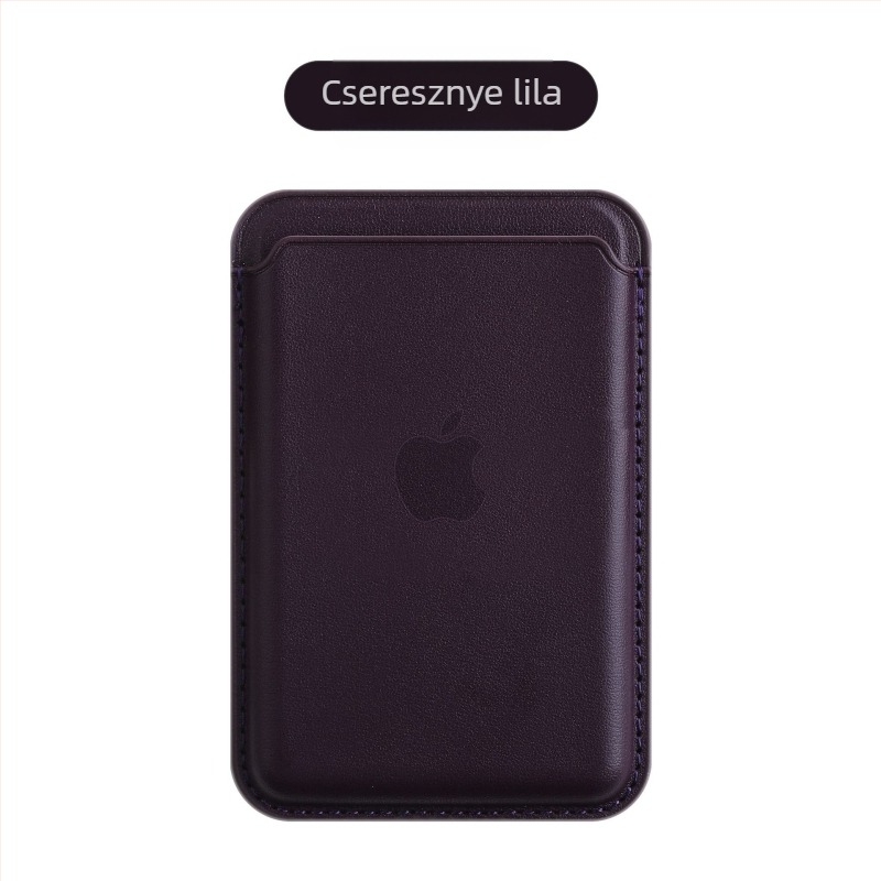 sj-moulding Mágneses bőr kártyatartó iPhone 14/15 MagSafe-hez – Antidemagnetizációs