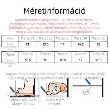 Gyerekeknek készült mokaszín, felső rész valódi bőr, gumírozott talp, négyzetes orr, brit stílusú hercegnő dizájn