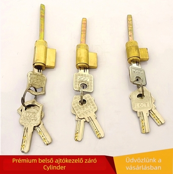 Zárcilinder, különleges formájú elektronikus zár belső ajtókhoz és szállodai ajtókhoz, cinkötvözet