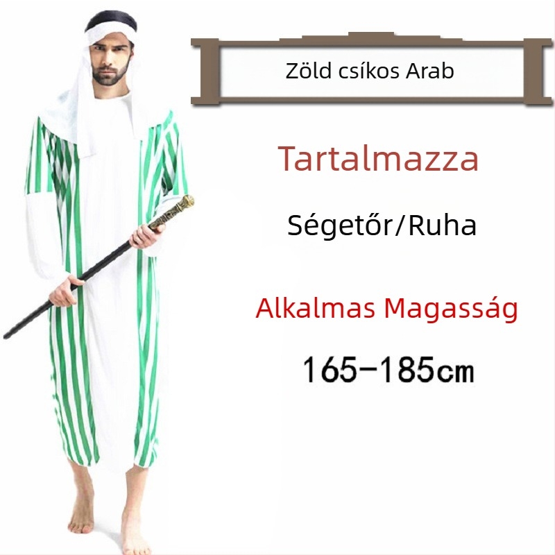 Halloween Ball jelmez – Arab ruházat Saúd–Dubai stílusú köpeny nőknek – Poliészter anyag; fő anyag: acetát 100% – 2023 tavasz