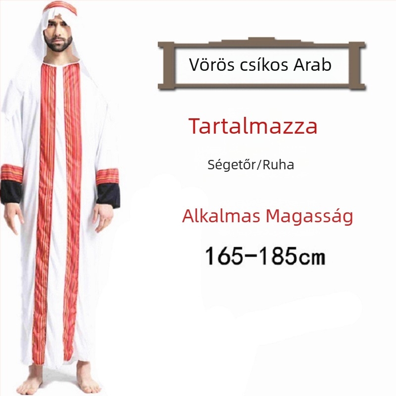 Halloween Ball jelmez – Arab ruházat Saúd–Dubai stílusú köpeny nőknek – Poliészter anyag; fő anyag: acetát 100% – 2023 tavasz