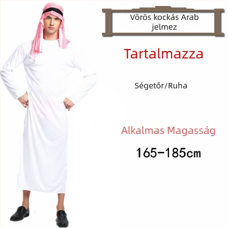 Halloween Ball jelmez – Arab ruházat Saúd–Dubai stílusú köpeny nőknek – Poliészter anyag; fő anyag: acetát 100% – 2023 tavasz
