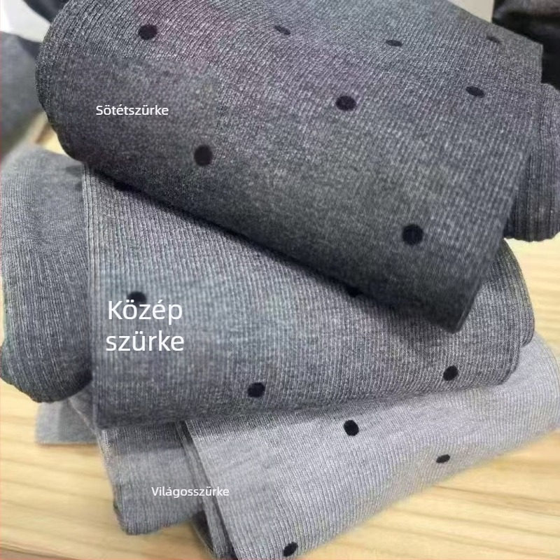 Nylon harisnya hullám mintás, magas rugalmasság, közepes vastagság