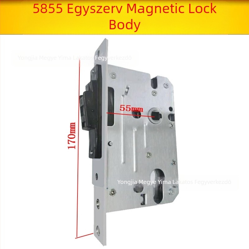 Belső faajtókhoz tervezett fogantyús zártest — mechanikus zártest, beépített szerelés, univerzális cilinder, modellek 5045/5845/7255