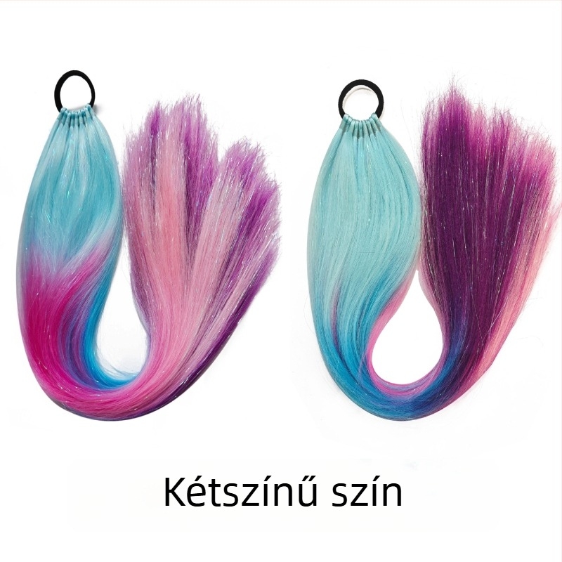 Fujia Paróka Farokkal – Hajcsomók, Hőálló Drót, Mechanikus Feldolgozás, Nincs dauerolás és festés, Nőknek