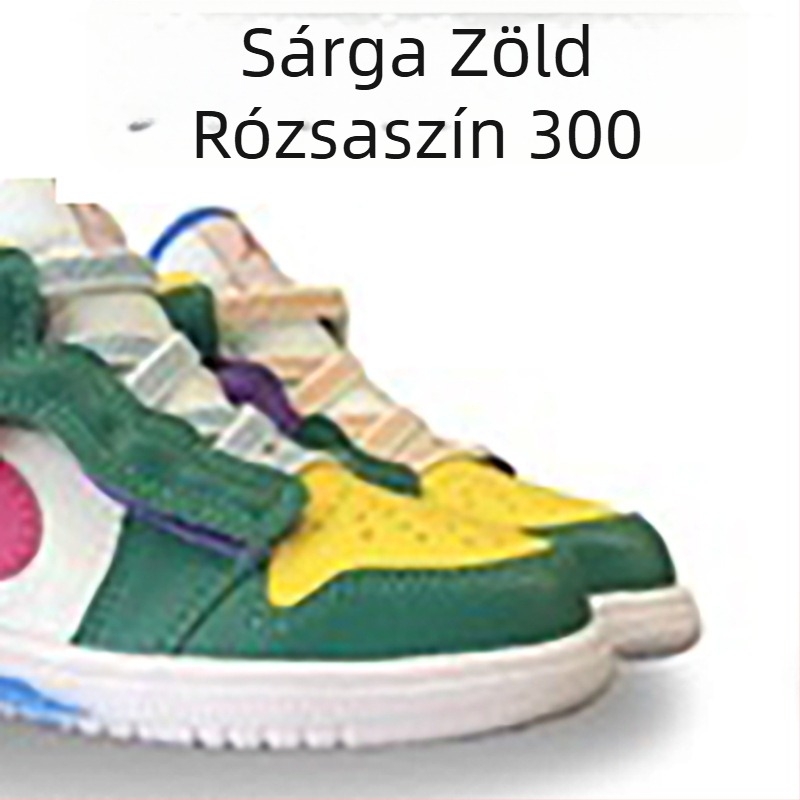 Gyermek futócipők - Unisex, Velcro-zárás; felsőrész: TPU + műbőr + textil