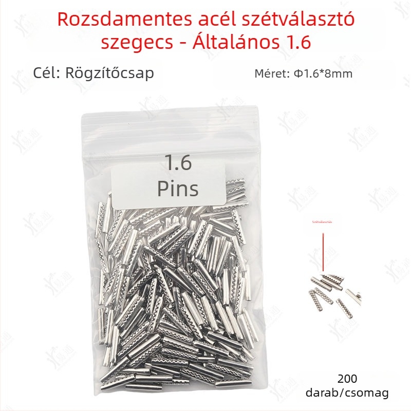 Autó összecsukható kulcs rögzítőpin – Rozsdamentes acél, Ízület, Modell: Fixing pin, Autóhoz