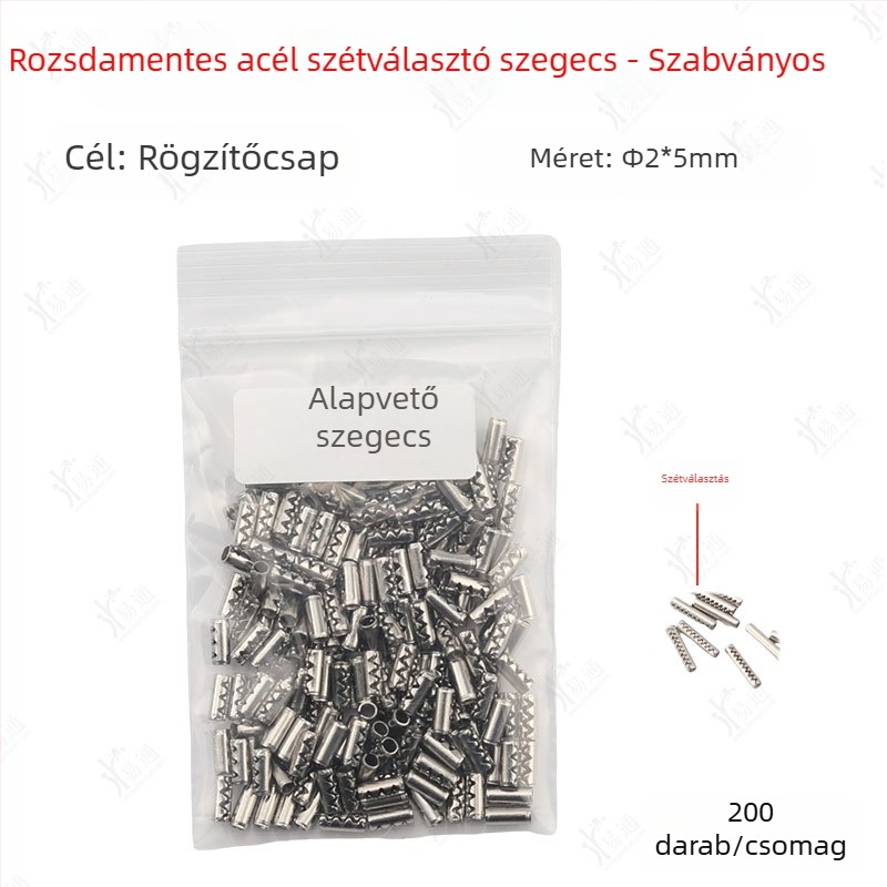 Autó összecsukható kulcs rögzítőpin – Rozsdamentes acél, Ízület, Modell: Fixing pin, Autóhoz