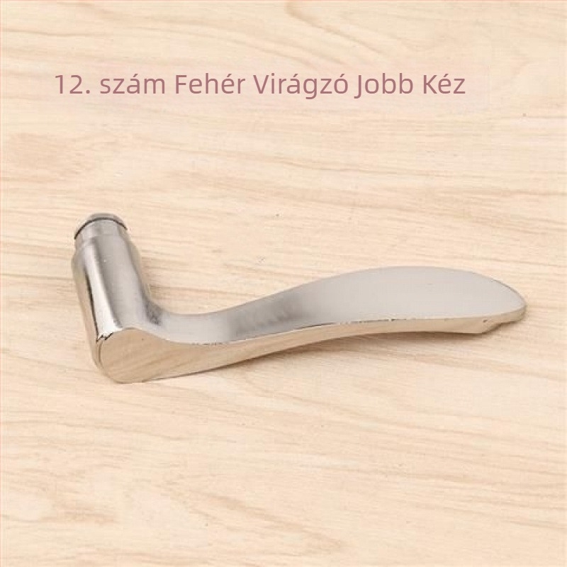 Hálószoba ajtókilincs lopás elleni zár, modell 1, modern minimalist stílus, kiegészítőkkel