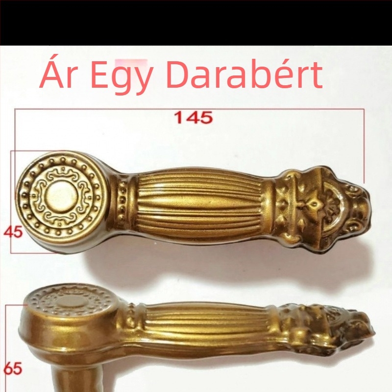 Hálószoba ajtókilincs lopás elleni zár, modell 1, modern minimalist stílus, kiegészítőkkel