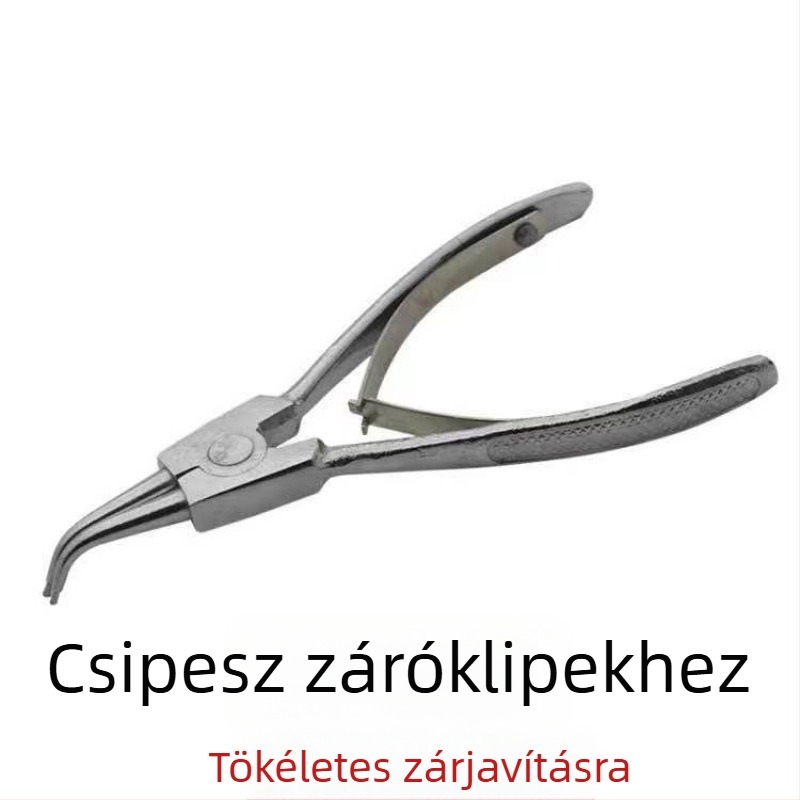 Hálószoba ajtókilincs lopás elleni zár, modell 1, modern minimalist stílus, kiegészítőkkel