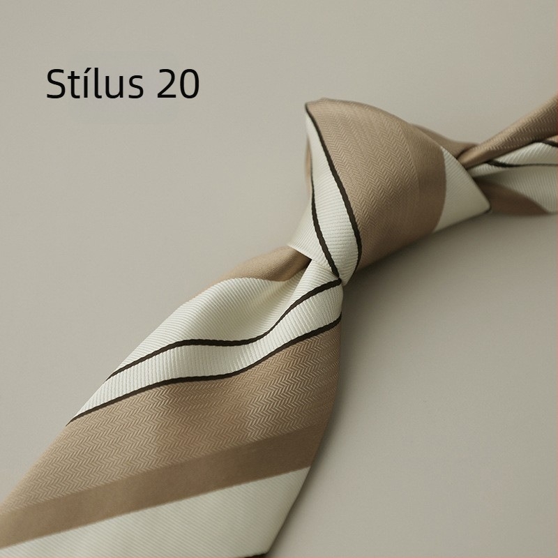 Nyakkendő Arrow-stílusú, férfiaknak; Jacquard szövés; poliészter fonal; poliészter bélés