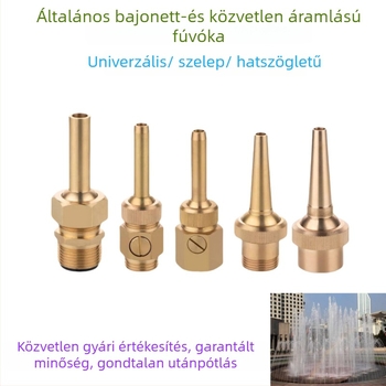 Teljes réz fúvóka tavakhoz, udvarokhoz és parkokhoz — Morning Beauty