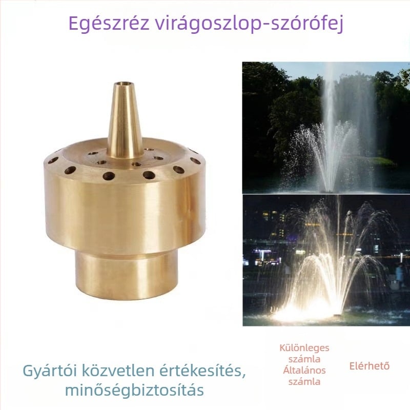 Teljes réz fúvóka tavakhoz, udvarokhoz és parkokhoz — Morning Beauty