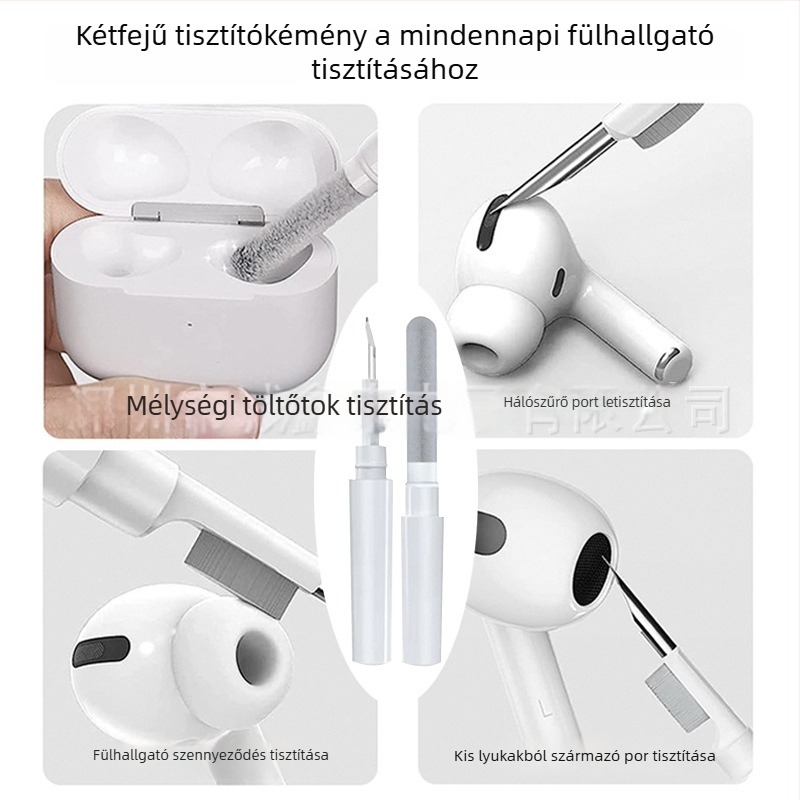 AirPods 4 szilikon védőtok, univerzális, teljes védelem, injekciós öntés
