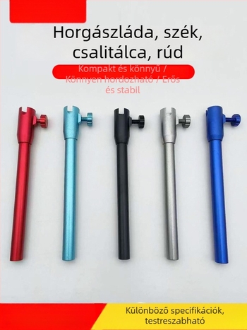 Csali tálca tartója a horgász dobozhoz és a székre, csali tálca rúd, csali tálca tartóedény, horgászati kiegészítők