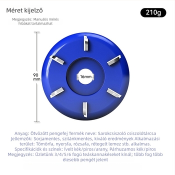 Fafaragó hatszögletű vészkészlet, hexagonális élező, kiegészítő a sarokcsiszolóhoz, háromlevelű csiszolókorong gyökérfaragáshoz