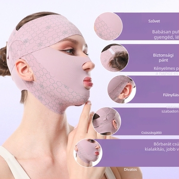 Új három az egyben hialuronsavas alvómaszk: fizikai lifting, arc kontúrjának formázása és feszesítése, anti-gravitációs nazolabialis redők