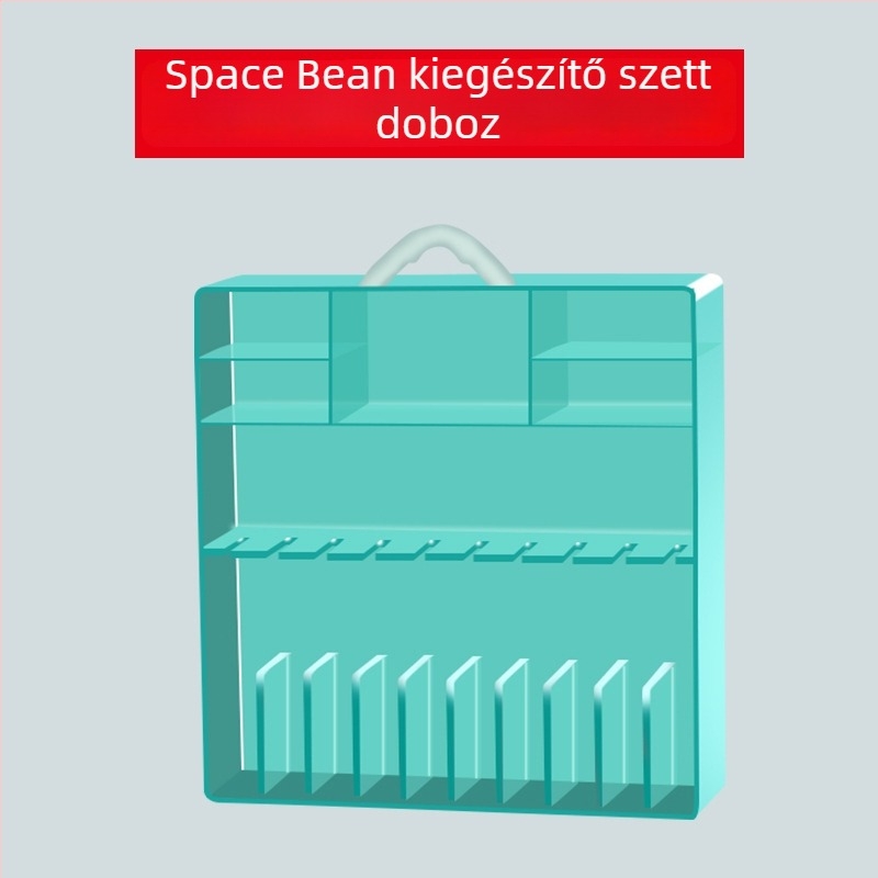 Space Beans horgász kiegészítő készlet – hordozható tároló doboz, nyomásálló, kopásálló, vízálló, PP anyag