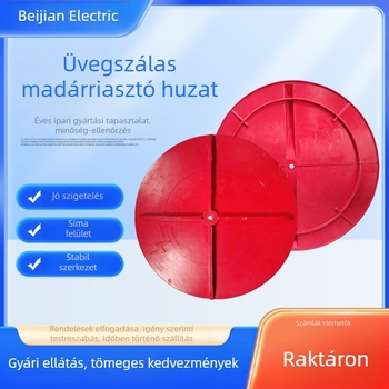 FRP madárvédő burkolat elektromos vezetékekhez, magasfeszültségű toronyhoz, körkörös ernyővédő
