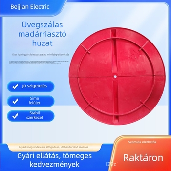 FRP madárvédő burkolat elektromos vezetékekhez, magasfeszültségű toronyhoz, körkörös ernyővédő