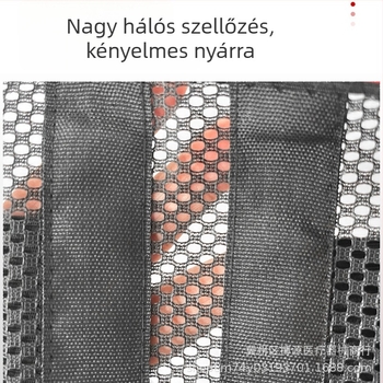Könnyű nyári deréköv lumbális támasztással és hasi támogatással