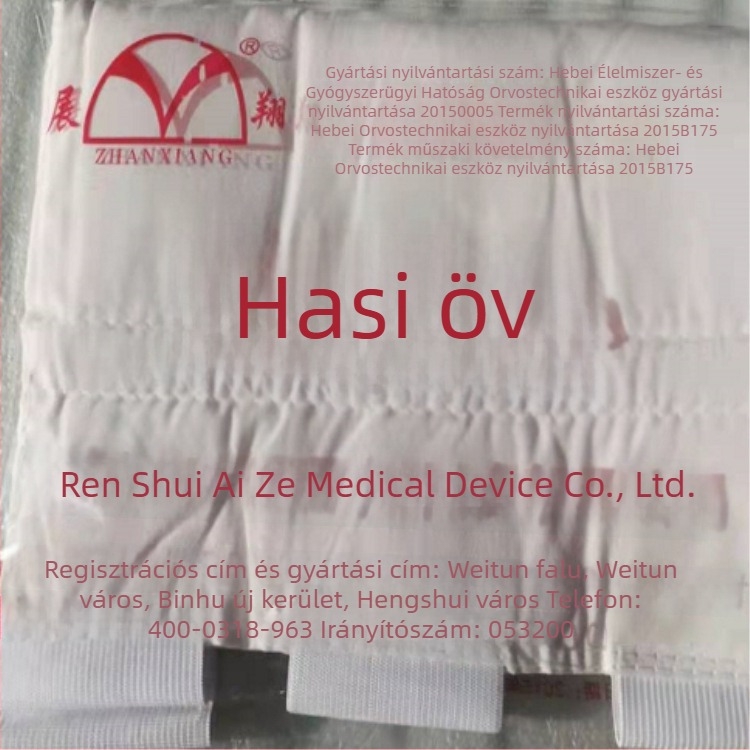 Pamutból készült szülés utáni hasi öv