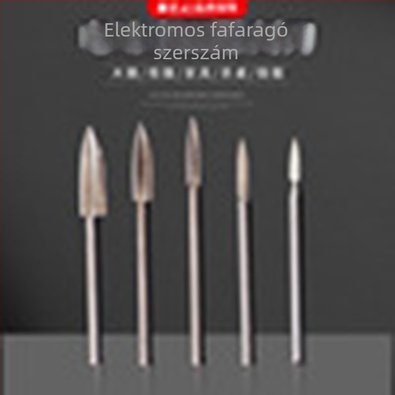 Gyors elektromos fehéracél háromélű faragókés fához – finiselés és gravírozás eszköze