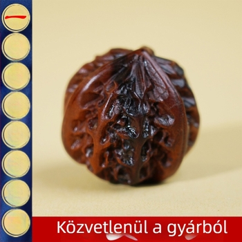 Természetes villámcsapás érte jujube- és diófa kézben tartható faragó darabok, finoman kidolgozott fa tárgyak, taoista rituális eszközök és felajánlások