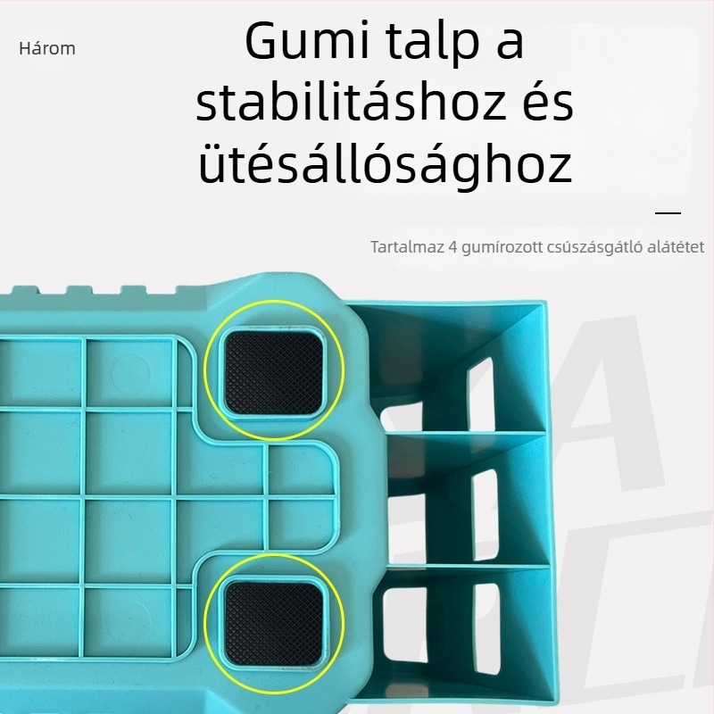 Sokoldalú horgász kellékek tároló doboza, hordozható műcsali doboz, nagy méretű horgász eszközök tárolója