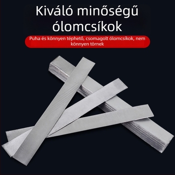 Ólomcsíkok horgászathoz – teljes készlet, ultra vékony, puha tekercsek
