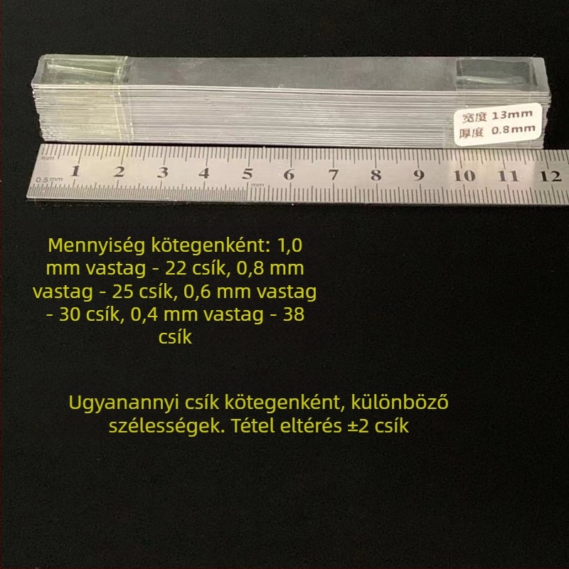 Bar alakú ólomszalagok horgászathoz, tekercsek és tartók
